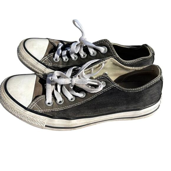 Converse Unisex Sneakers Shoes Chuck Taylor All Star Low Top Athletic Gray Green - Picture 1 of 11